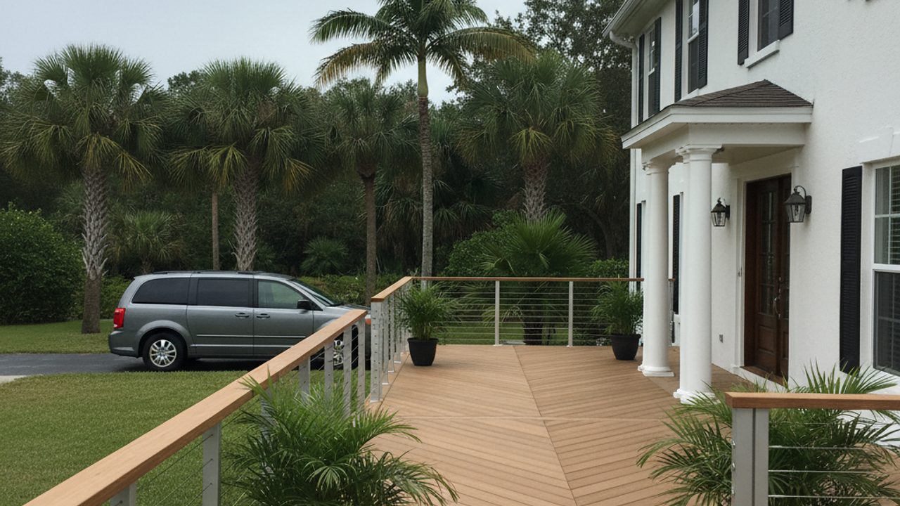 Deck Installation completed by Champion Deck Company in Chaparral, NM